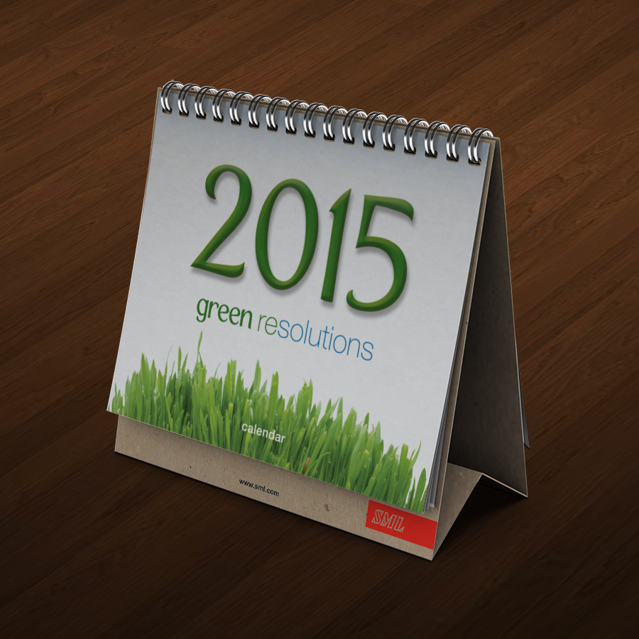 SML Green Resolutions Calendar
