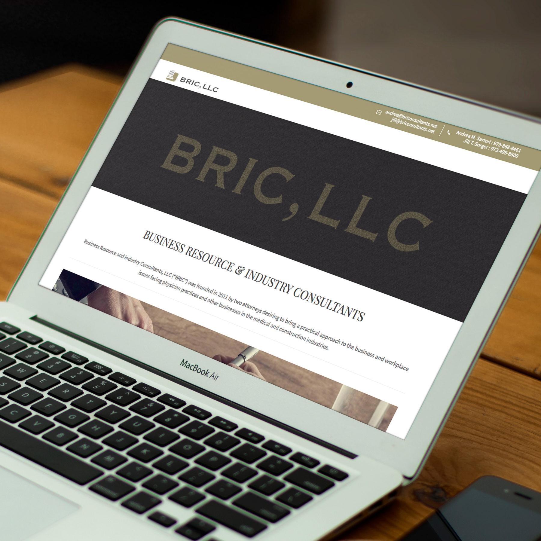 Bric, LLC. Website